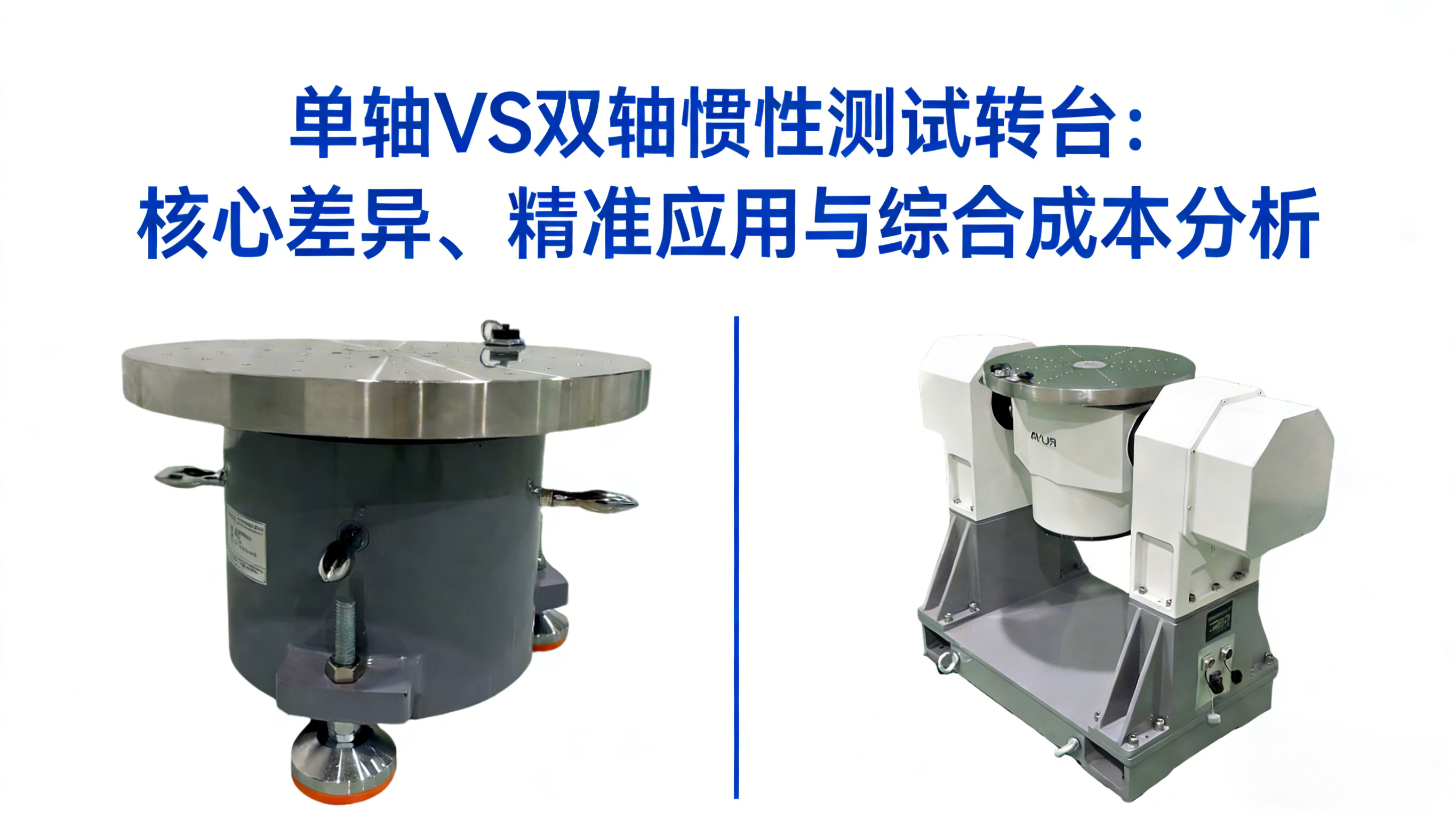 单轴与双轴惯性测试转台： 核心差异、精准应用与综合成本分析